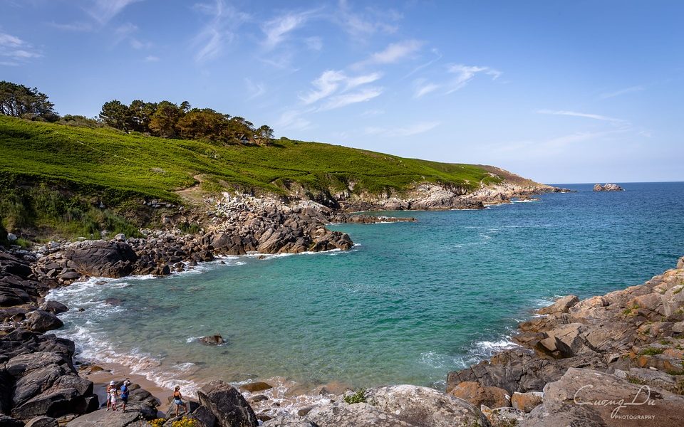 Plage en Bretagne, dans le Finistère